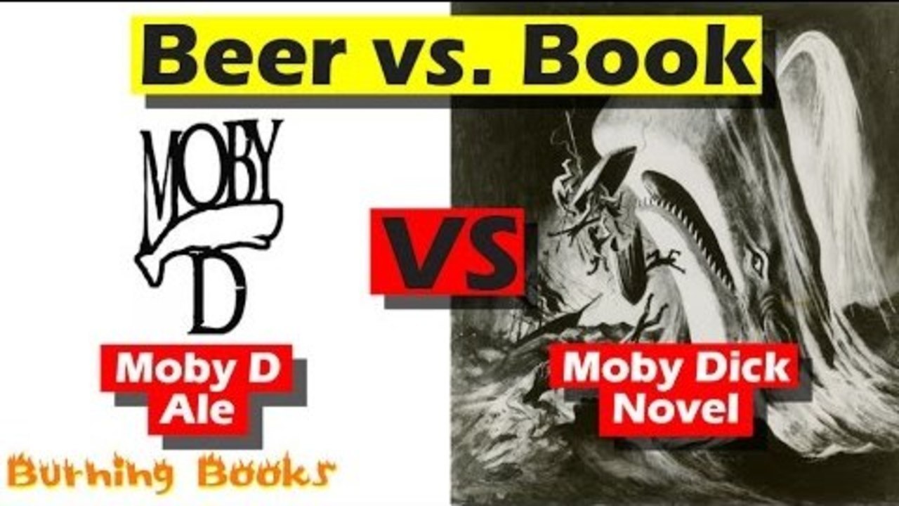 Beer vs. Book - Moby D Ale vs. Moby Dick