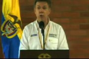 Juan Manuel Santos Agradece a CICR