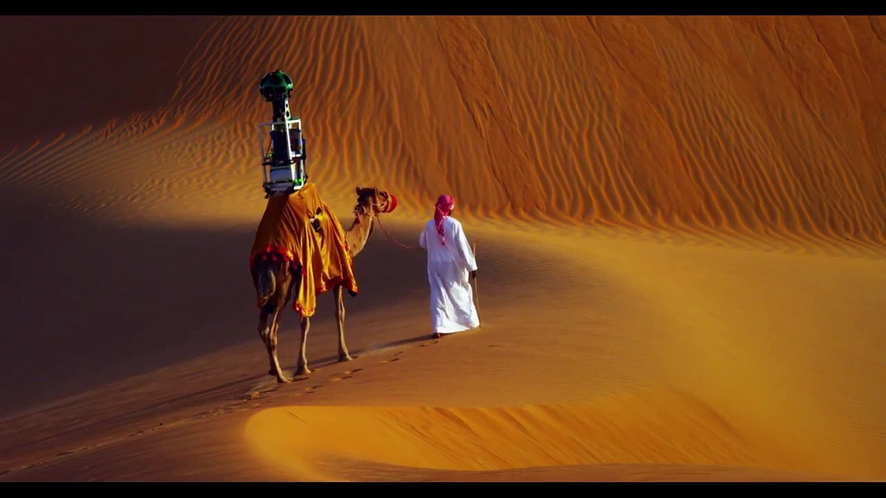 Google maps com ajuda de camelos!