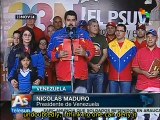 Venezuelan PSUV celebrates successful internal elections