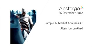 Assassin's Creed IV: Black Flag - Abstergo Entertainment - Analisi di mercato - Altair Ibn-La'Ahad