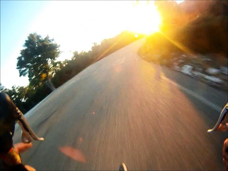 Mont Ventoux depuis Bédoin, le 25 octobre 2014, descente