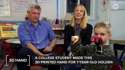 This Kid Just Got A New 3D-Printed Hand