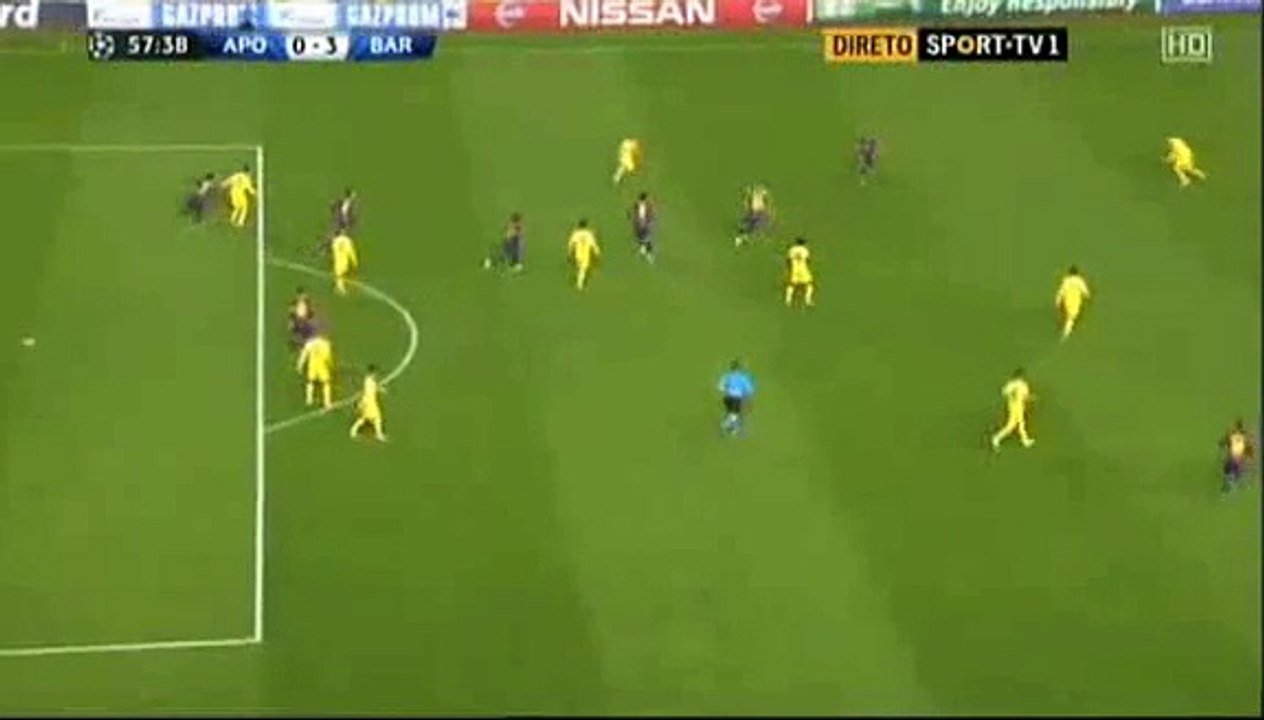 Doblete de Messi vs APOEL @nogolipo