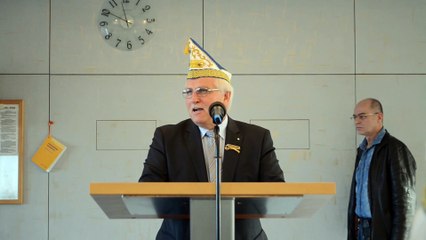 Begrüßung der Altstadtfunken durch Manfred Herpolsheimer (23.11.2014)