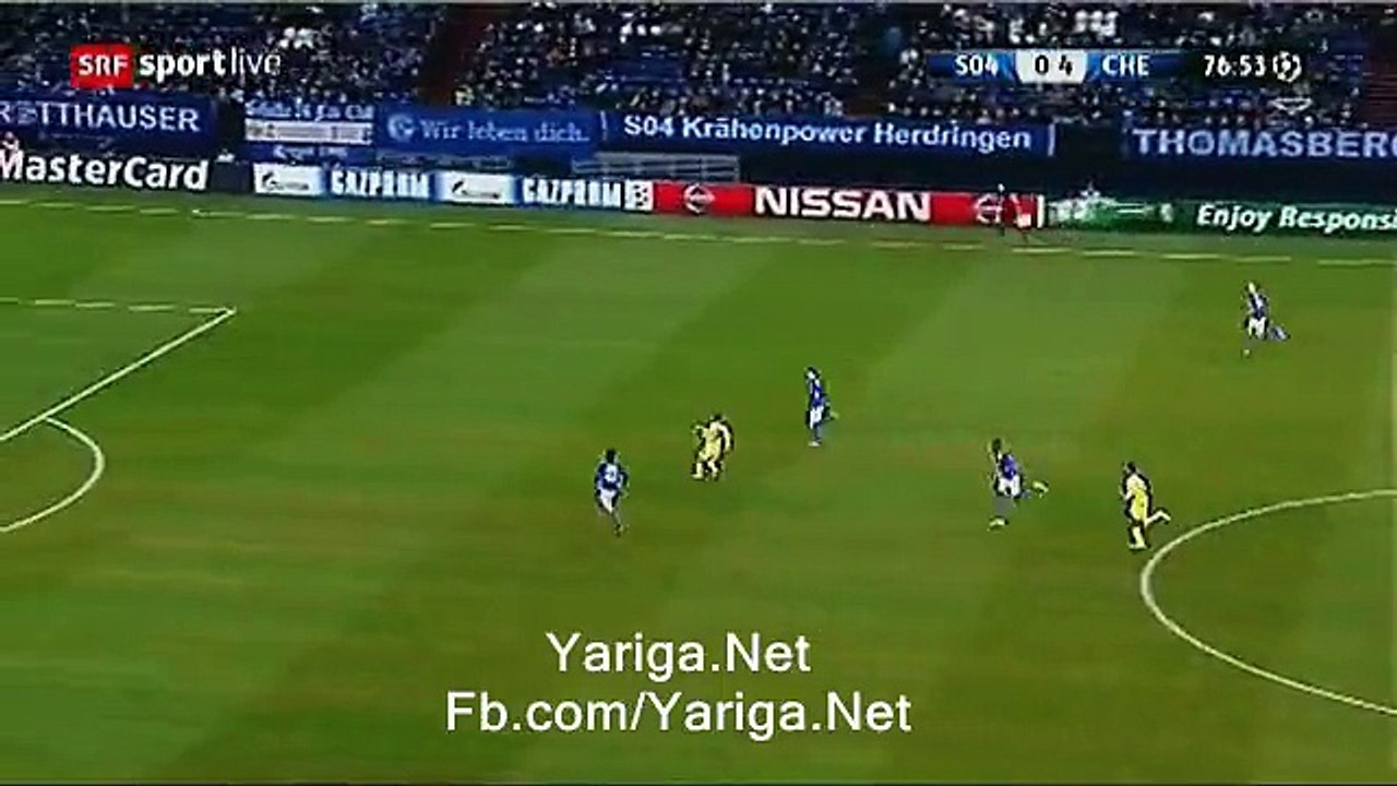 Schalke 0 - 5 Chelsea Ramires