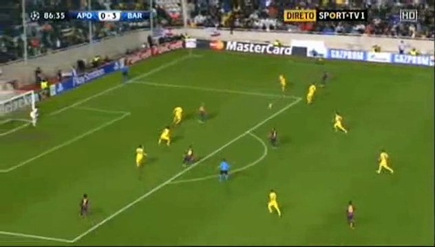 Hat trick de Messi vs APOEL @nogolipo