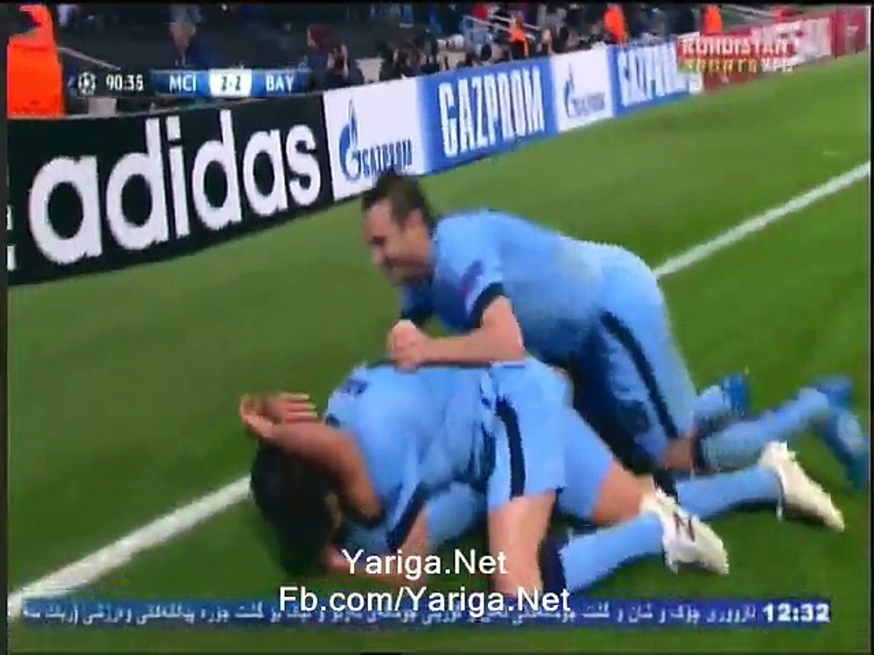 Manchester City 3 - 2 Bayern Munich Agüero