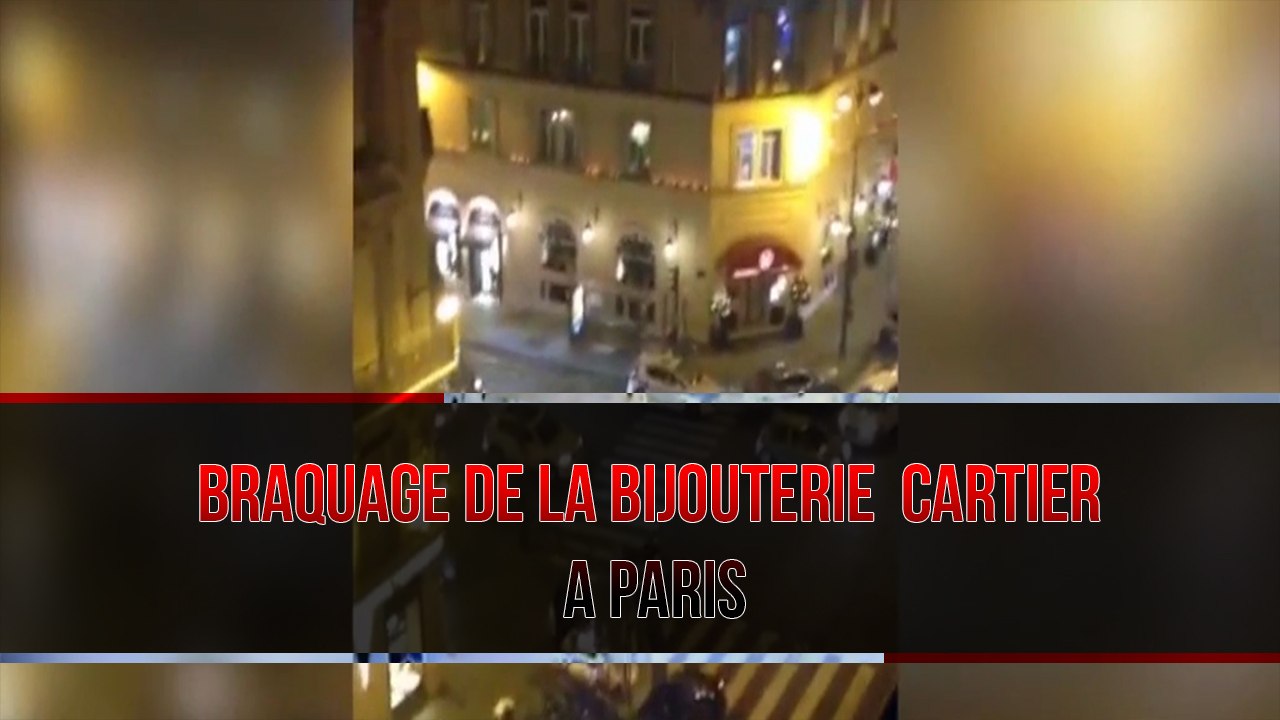 braquage de la bijouterie Cartier à Paris