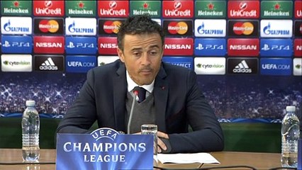 Luis Enrique, tras el 0-4 al Apoel: "Me quedo con una impresión maravillosa"