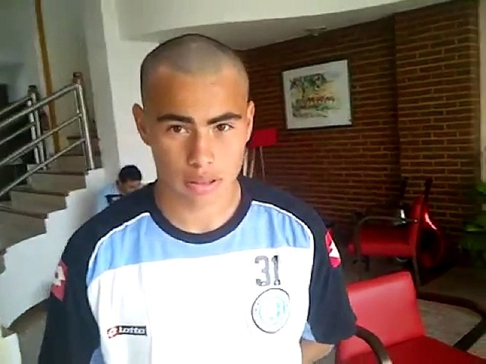 Argentina initiation for football players (strange haircuts)