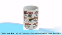 Cup with Illustrations of Sushi, Japanese Made; 1 Cup Review