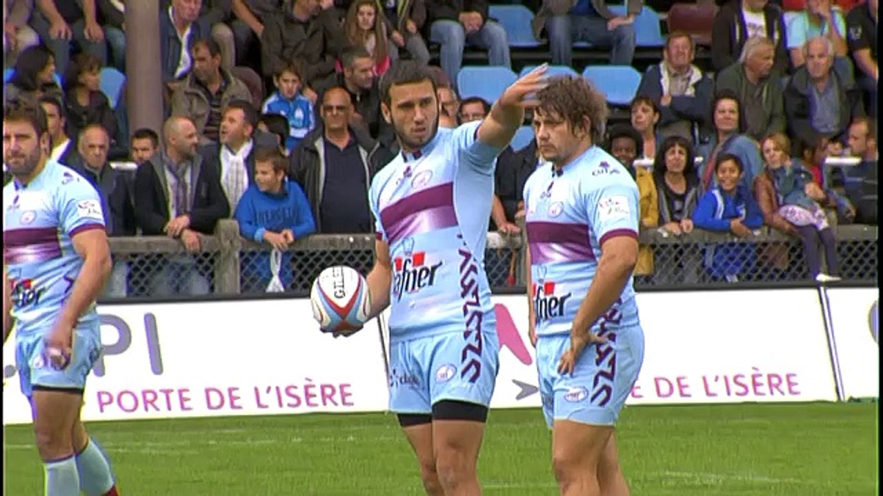 PRO D2 - Bourgoin-Pau: 12-17 - J6 – Saison 2014-2015