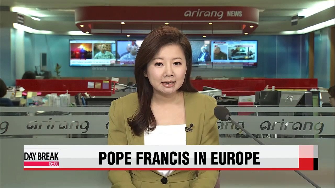 In Europe, Pope Francis calls the continent a "grandmother"
