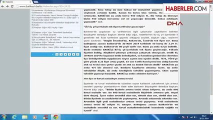 Balıkesir Başkan Uğur'dan İtiraf Gibi Açıklama: 60 Mahalle Arsenikli Su İçiyor