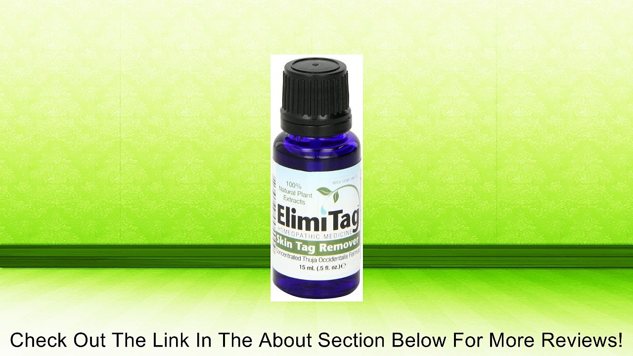 Elimitag Skin Tag Remover Homeopathic Medicine, 0.5 Fluid Ounce Review