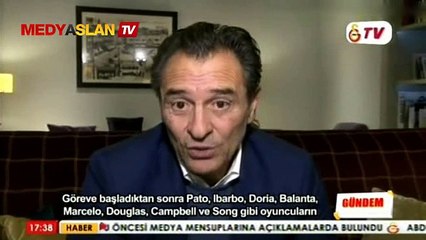 Prandelli'den deprem etkisi yaratacak açıklamalar!