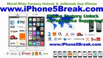 Unlock USA iPhone  6, 6 Plus, 5S, 5C, 5, 4s Verizon, Sprint GSM CDMA