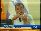 Presidente Correa habló sobre el precio del petróleo