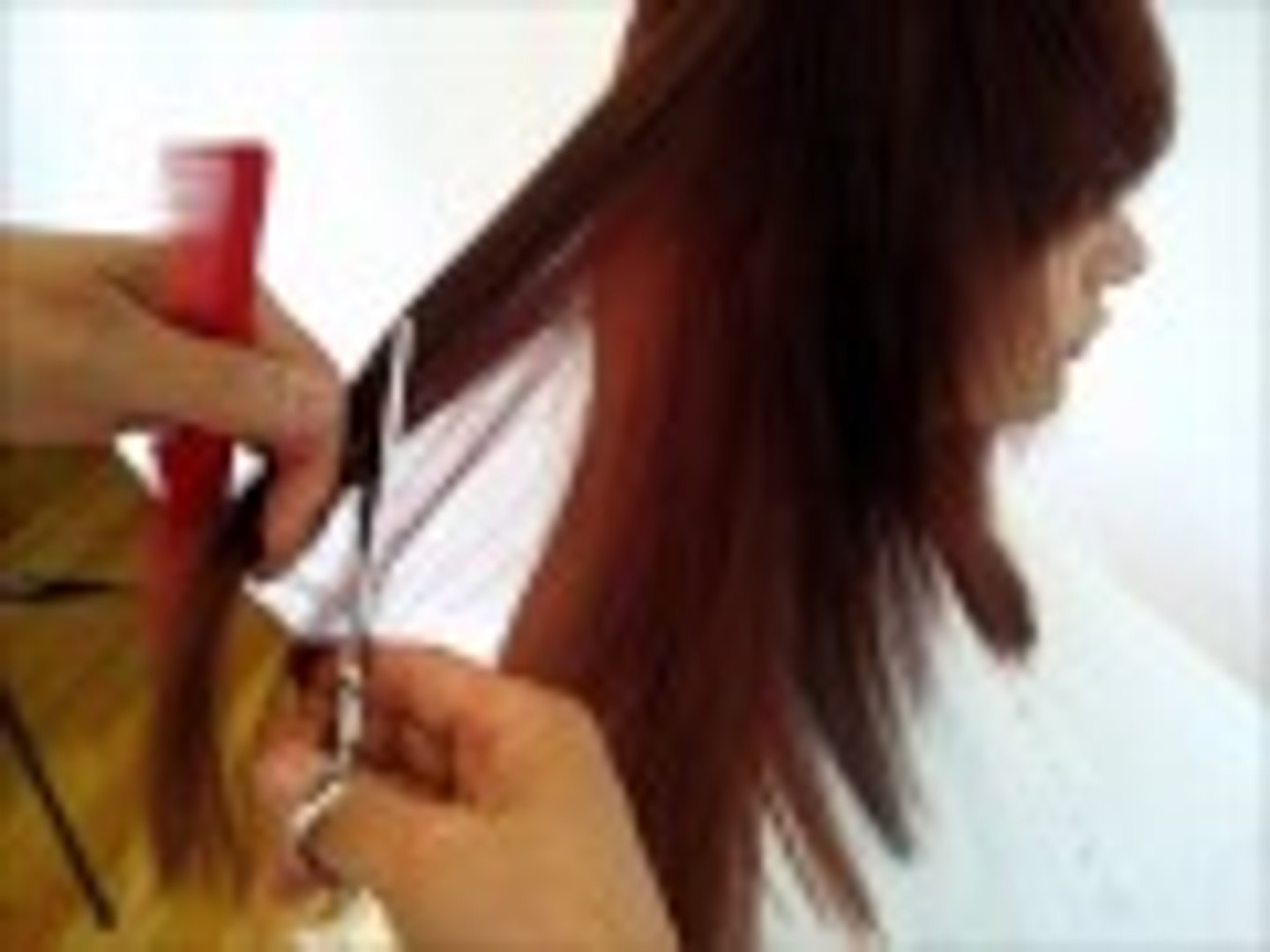 Cut Hair short - Long hair cutting & haircut for women - step by step DIY -  video Dailymotion