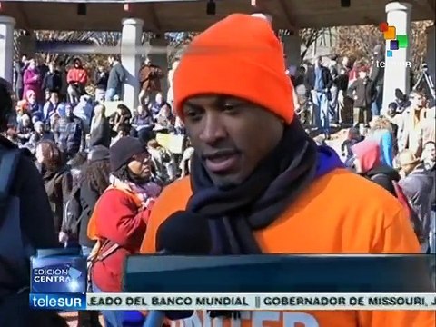 Protestas pacíficas continúan en Ferguson por caso de Michael Brown