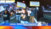 POST FERGUSON PROTESTS OAKLAND. MULTIPLE PROTESTS IN LOS ANGELES.