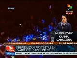 Continúa protesta en NY para exigir justicia para Michael Brown