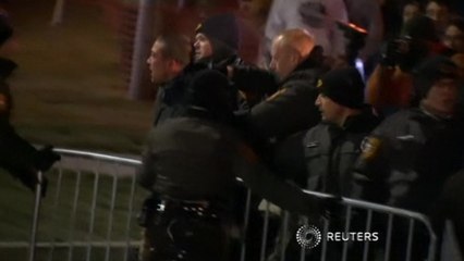 More troops deployed to Ferguson in second night of protest