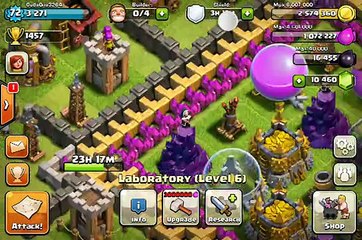 Clash of clans Buying level 6 troops