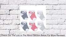 Puma Kids Socks for Boys 6 Pack Short Height (Baby-4T) Black/ Blue, 2T-4T Review