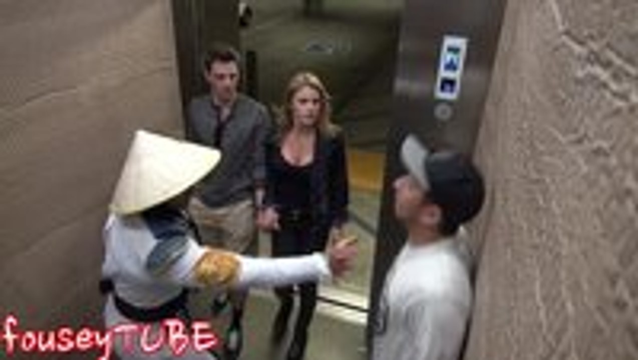 Mortal Kombat Elevator Prank
