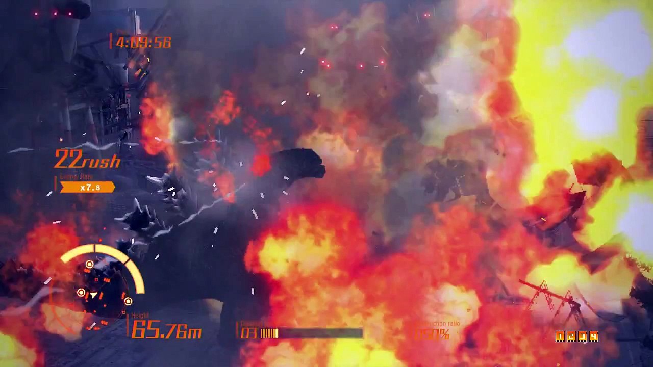 Godzilla PS3 - Gameplay