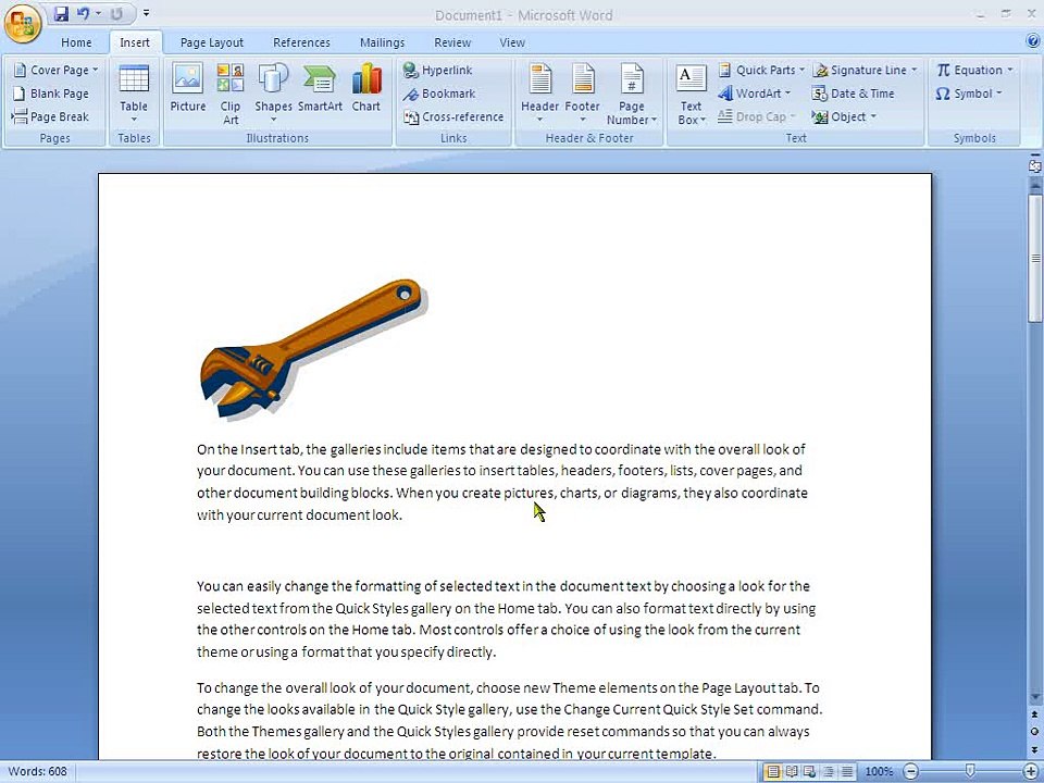 microsoft office word insert shapes basic arrows stars banners in urdu part 050