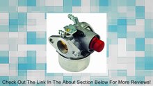 Complete Carburetor For Tecumseh 640017B Carburetor models OHH45, OHH50 Review