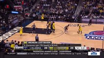 Dylan Ennis Monster Block vs Michigan