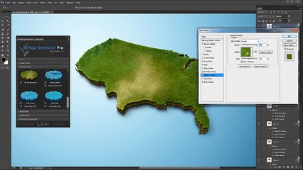 3D Map Generator Pro - Easy Panel
