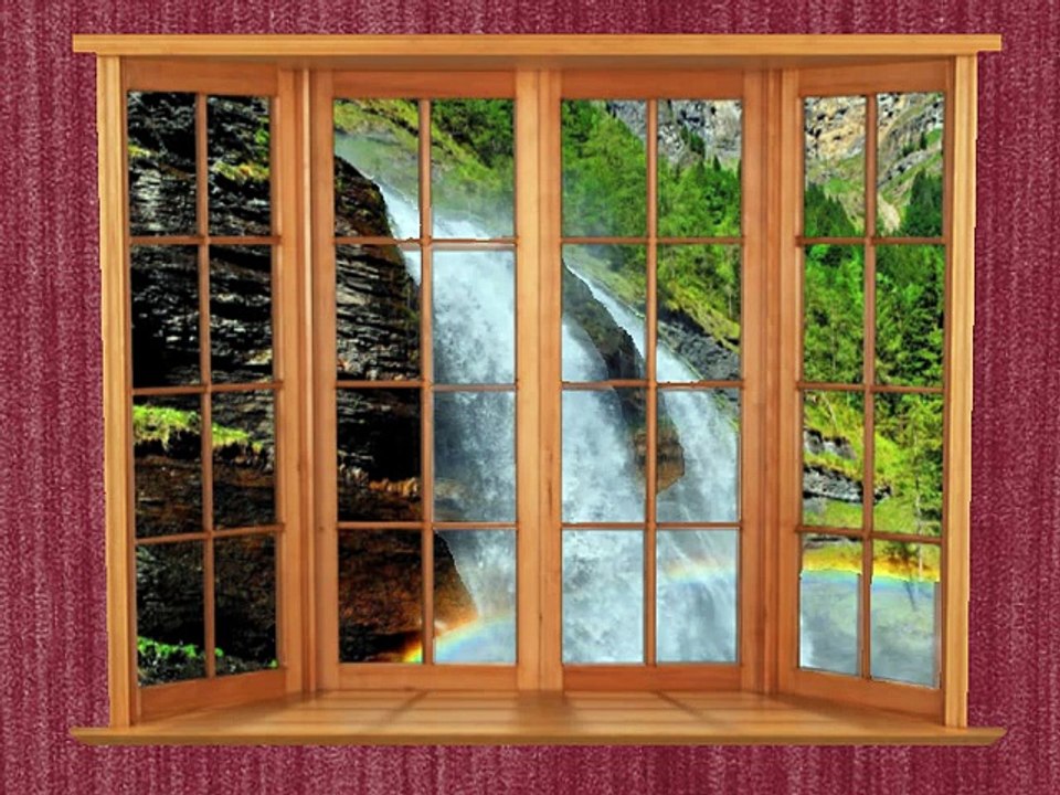 Animated Window Waterfall Frame 1