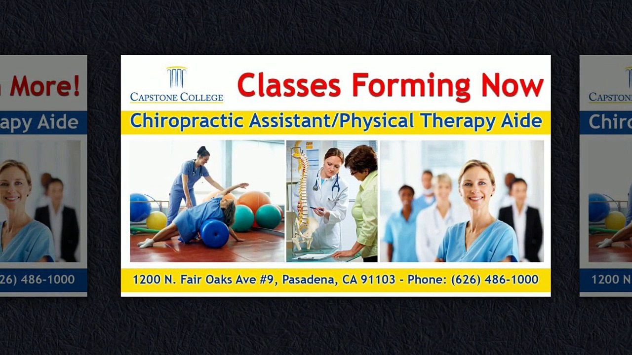 626-486-1000: Chiropractic Assistant Program