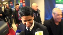 Réaction de Nasser Al-Khelaïfi en zone mixte après PSG-Ajax (3-1)