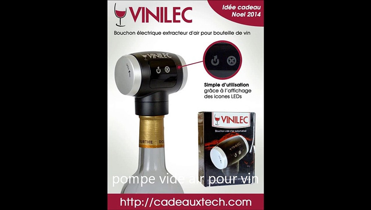 bouchon automatique pour vin
