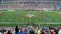Du grand spectacle avec le FLORIDA Marching Band, à la mi-temps d'un match de Football américain
