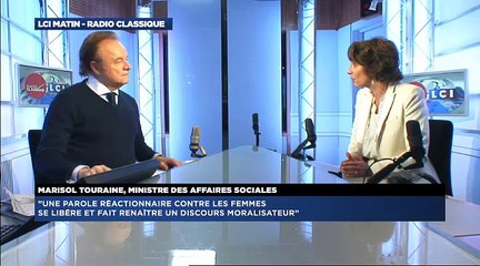 Marisol Touraine, invitée de Guillaume Durand avec LCI