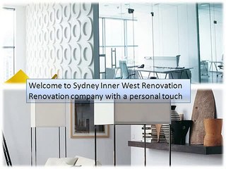 Sydney Inner West Renovations