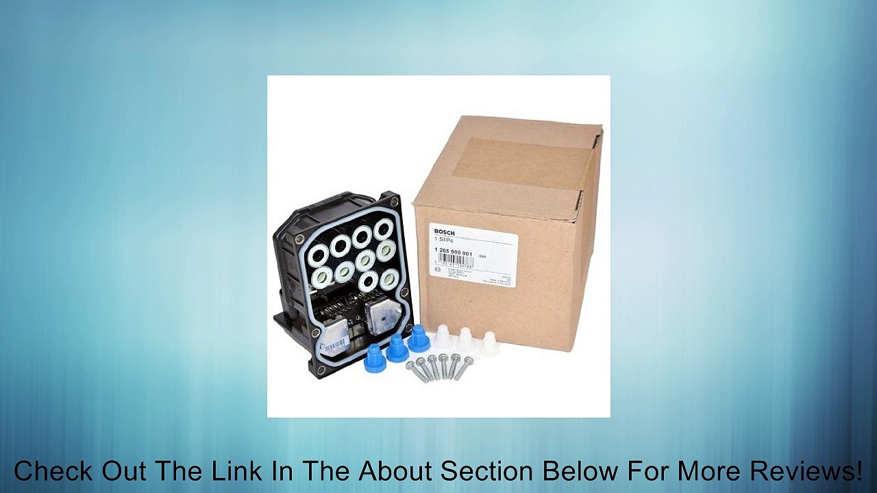 BMW ABS Brake Control Module Repair Kit ASC Bosch OEM 1265900001 => 2001-2003 E39 525i 530i / 1997-2000 E39 528i Review