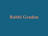 Rabbi | Rabbi | Rabbi Gradon