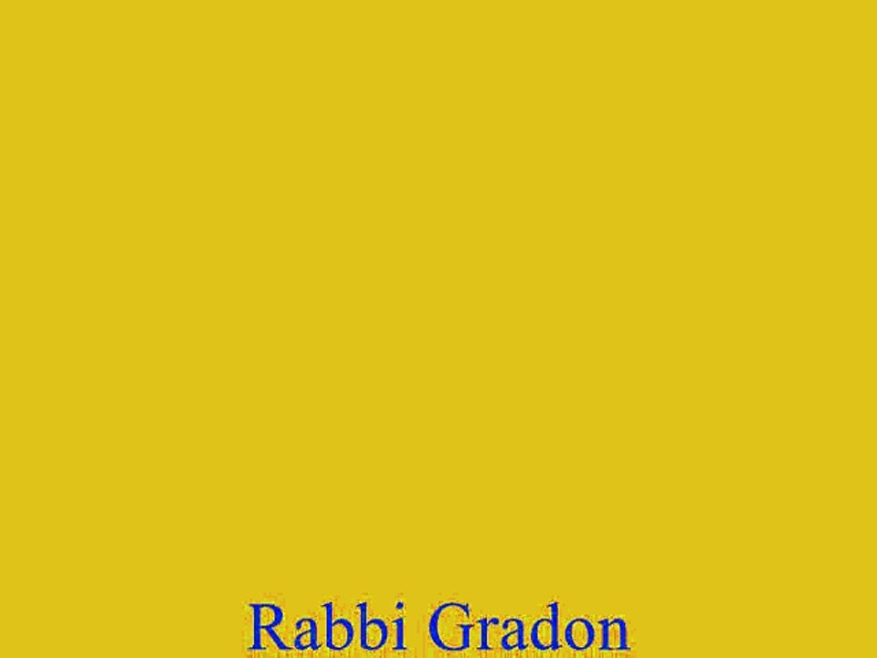 Gradon Rabbi Baruch