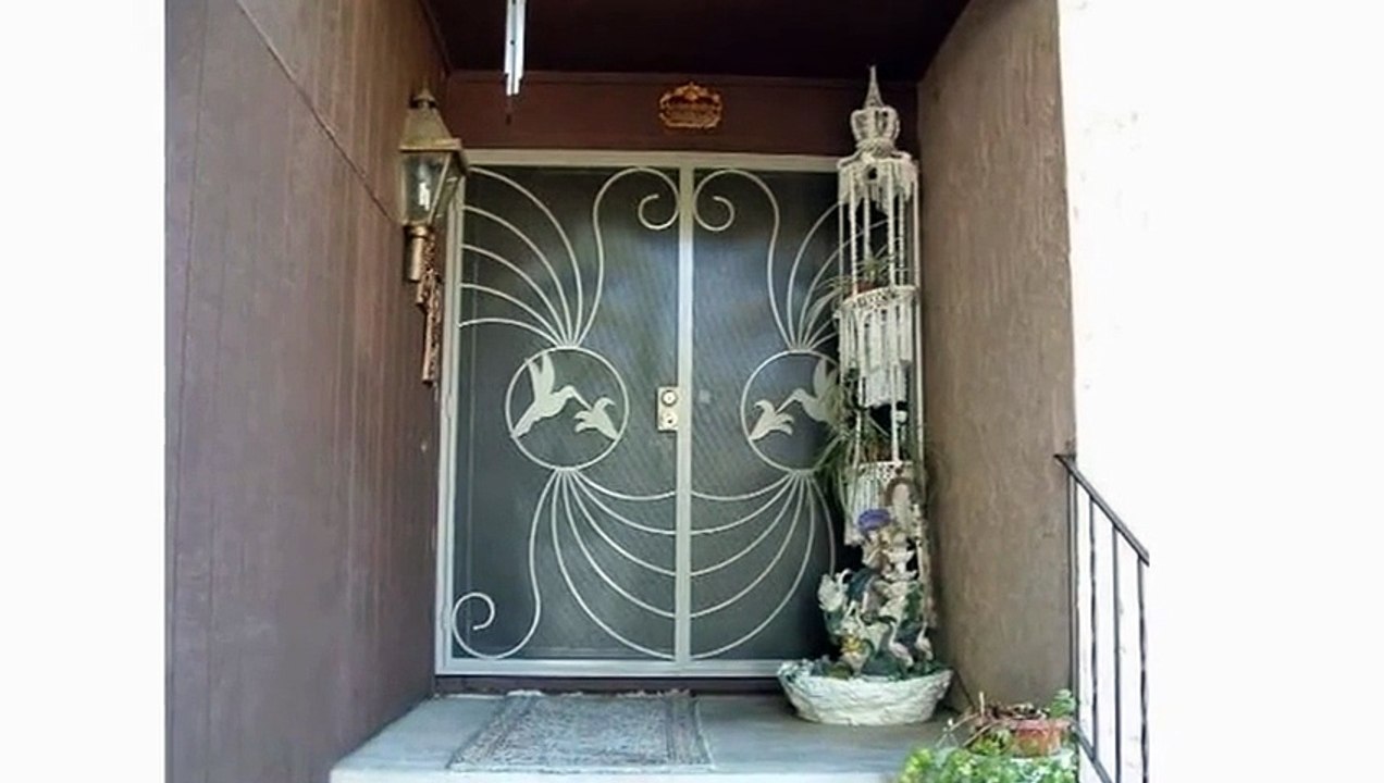 Iron security doors