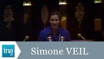 Simone Veil présente la loi IVG à l'Assemblée Nationale - Archive INA