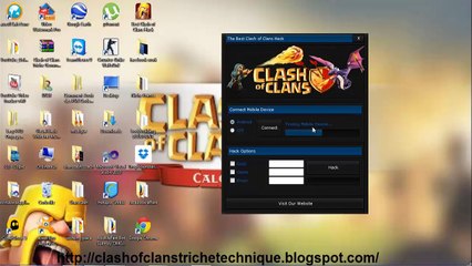 Clash of clans hack gemmes [Mode Online]