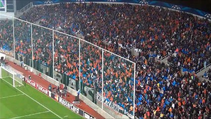 ΑΠΟΕΛ-Μπαρτσελόνα-fans πριν τη σέντρα